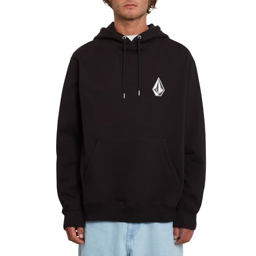 Volcom Fleece-Hoodie Iconic Stone Schwarz Gr. L von Volcom