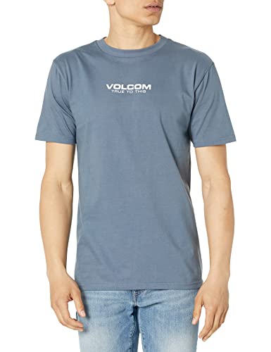 Volcom Men's Newero Dark Slate Short Sleeve T Shirt M von Volcom