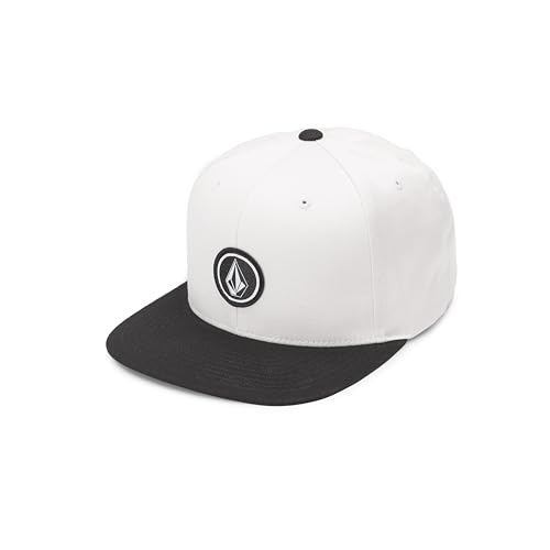 Volcom Herren Quarter Twill Hat Baseballkappe, Whitecap Grey 1, Einheitsgröße von Volcom