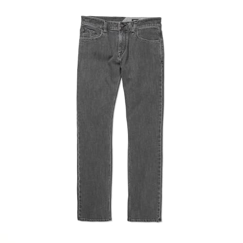 Volcom Men's Vorta Slim Fit Easy Enzyme Gray Jeans 38x32 Volcom Men's Vorta Slim Fit Easy Enzyme Gray Jeans 38x32 von Volcom