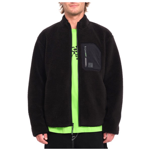 Volcom - Muzzer Fuzzar Zip - Fleecejacke Gr S schwarz Volcom - Muzzer Fuzzar Zip - Fleecejacke Gr S schwarz von Volcom