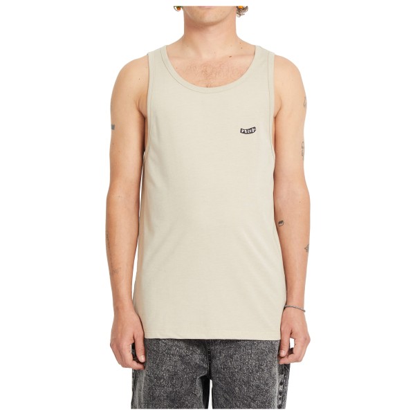 Volcom - Pistol Stone Heather Tank - Tank Top Gr S beige von Volcom