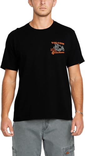 Volcom Pour Choices Herren-T-Shirt, kurzärmelig, Schwarz, L von Volcom