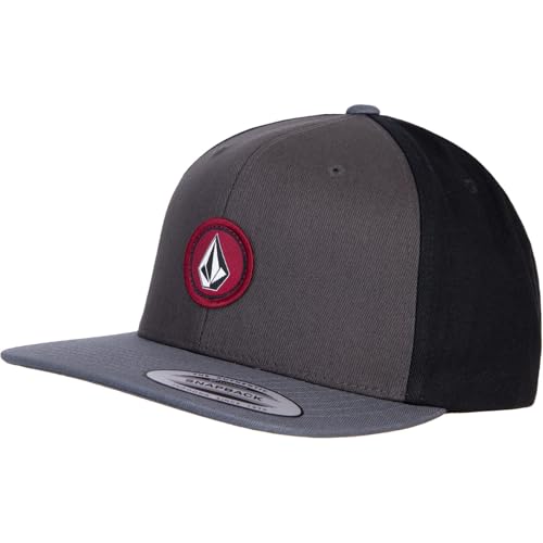 Volcom Quarter Twill Snapback Cap (OS, Scarab) von Volcom