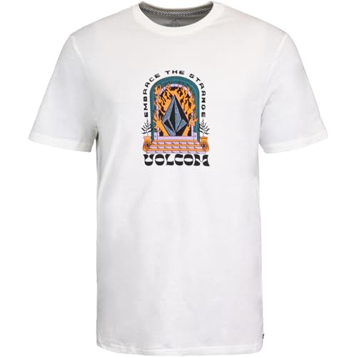 Volcom Sacred Stone T-Shirt Herren (Offwhite, L) von Volcom
