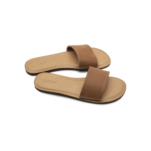 Volcom Schlichte Damen-Sandalen aus Kunstleder mit Riemen, 6 von Volcom