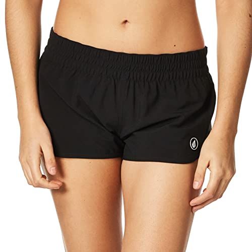 Volcom Damen Simply Solid 2 Badehose, schwarz, M von Volcom