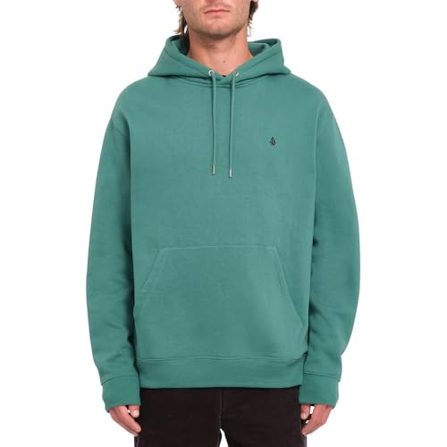 Volcom Single Stone Pullover Hoodie, meergrün, M von Volcom
