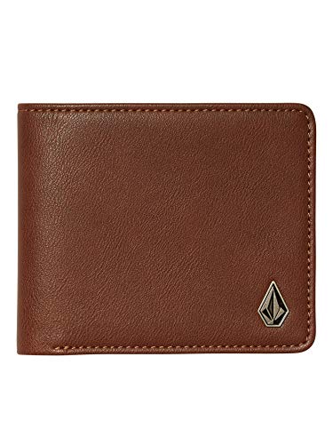 Volcom Slim Stone PU Wlt S Wallet, Braun, Einheitsgröße, Klassisch, braun, one Size, Klassisch von Volcom