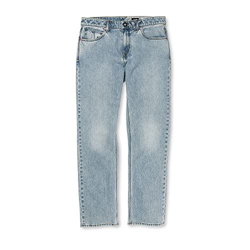 Volcom - Solver Denim Heavy Worn Faded Herren Hose - Herren - Größe 33_32 - Blau Volcom - Solver Denim Heavy Worn Faded Herren Hose - Herren - Größe 33_32 - Blau von Volcom