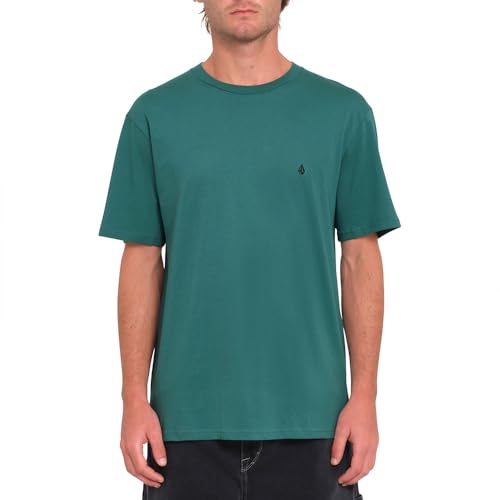 Volcom Stone Blank BSC SST T-Shirt, Meeresgrün, meergrün, M von Volcom