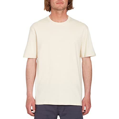 Volcom Stone Blanks Basic Short Sleeve T-shirt XL, Whitecap Grey von Volcom