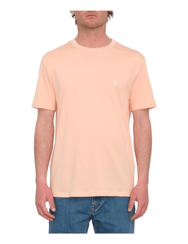 Volcom Stone Blanks Kurzarm-T-Shirt in Lachs, lachsfarben, S von Volcom