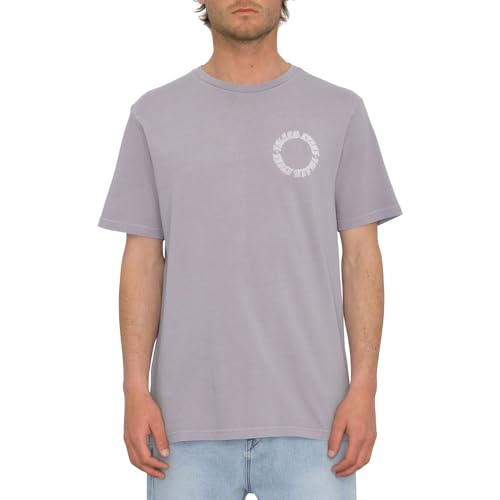 Volcom Stone Oracle Herren-T-Shirt, kurzärmelig, Violetter Staub, Klein von Volcom