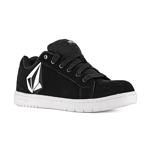 Volcom StoneConstruction Herren Schuh, schwarz / weiß, 38 EU von Volcom