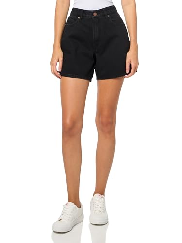 Volcom Stoned Boyfriend Baggy Fit High Rise 12,7 cm Denim-Shorts für Damen, Schwarz:, 27 Regular von Volcom