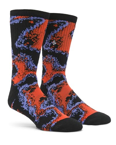 Volcom Stoney Shred Crew Socken für Herren, hellrot, Einheitsgr��e von Volcom