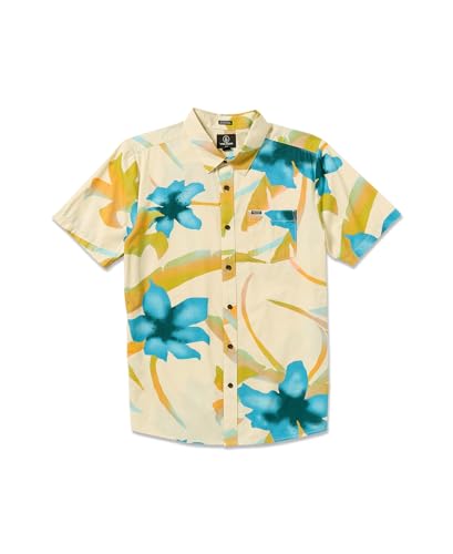 Volcom Tracers FLORAL Hemd 2025 Light beige, L von Volcom