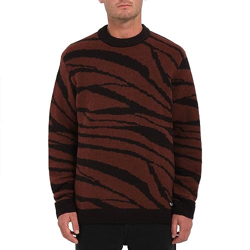 Volcom Unisex Anarchietour Sweater Pullover, Schwarz, XL Volcom Unisex Anarchietour Sweater Pullover, Schwarz, XL von Volcom