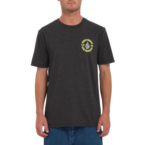 Volcom Unisex Fried HTH SST t-Shirt, Schwarz, M von Volcom