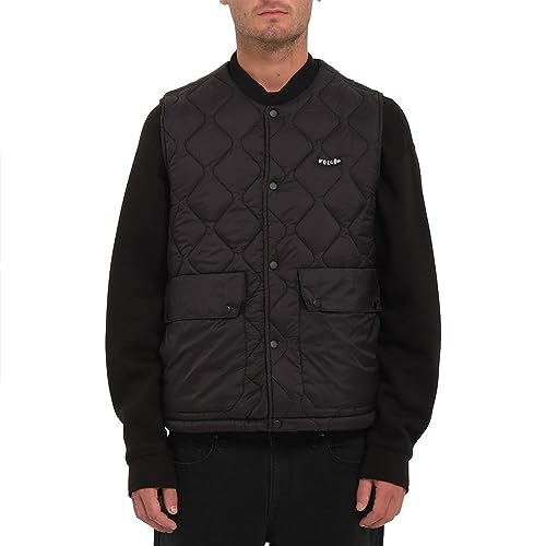 Volcom Unisex Gebogene Weste, braun, M von Volcom