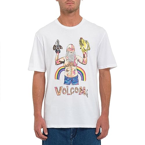 Volcom Unisex Herbie BSC SST t-Shirt, weiß, M von Volcom