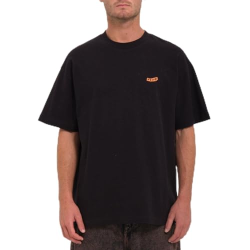 VOLCOM Unisex Pistole Stone Lse SST t-Shirt, Schwarz, XXL von Volcom