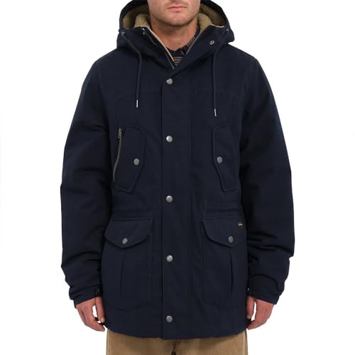 Volcom Unisex Starget 5k Parka Mantel, blau, L von Volcom