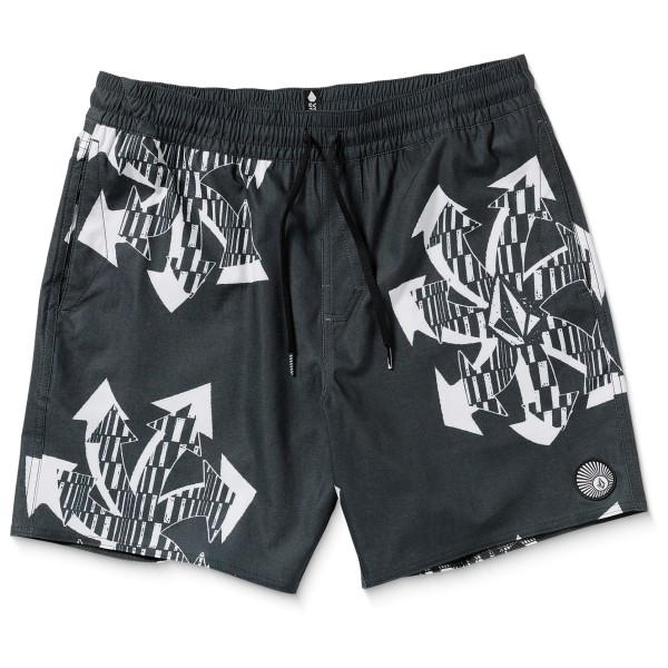 Volcom - Unite Stoney Trunk 17'' - Boardshorts Gr M grau/schwarz von Volcom
