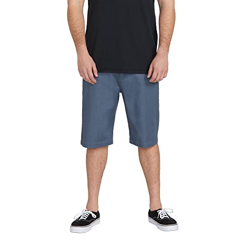 Volcom Vmonty Chino-Shorts für Herren, Heather, Blau, 52 von Volcom