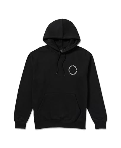 Volcom Watanite Herren Fleece Hoodie Sweatshirt, Schwarz, Small von Volcom