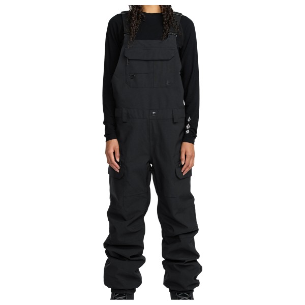 Volcom - Women's Creston 3D Stretch Bib Overall - Skihose Gr L schwarz von Volcom