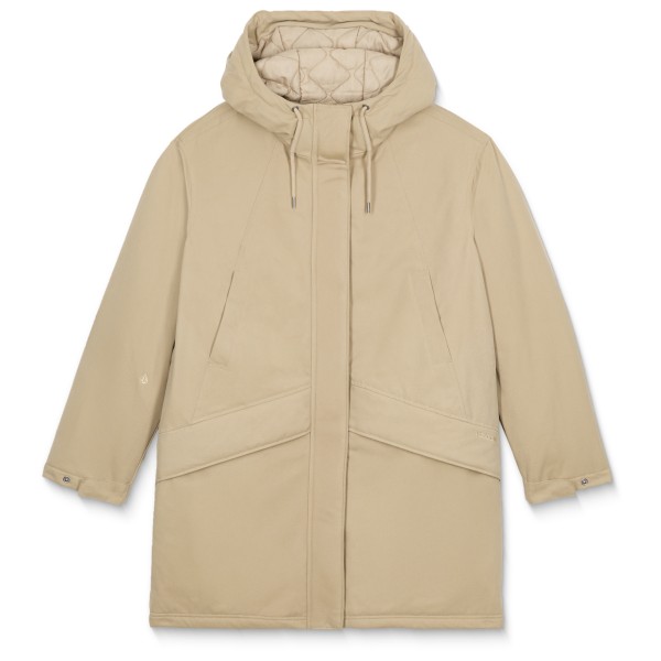 Volcom - Women's Somestone 10K Parka - Mantel Gr M beige von Volcom