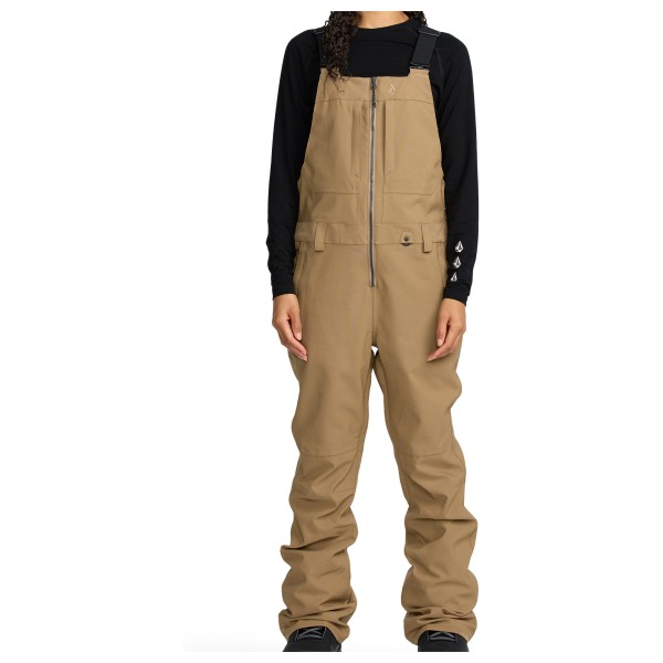 Volcom - Women's Swift Bib Overall - Skihose Gr S beige von Volcom