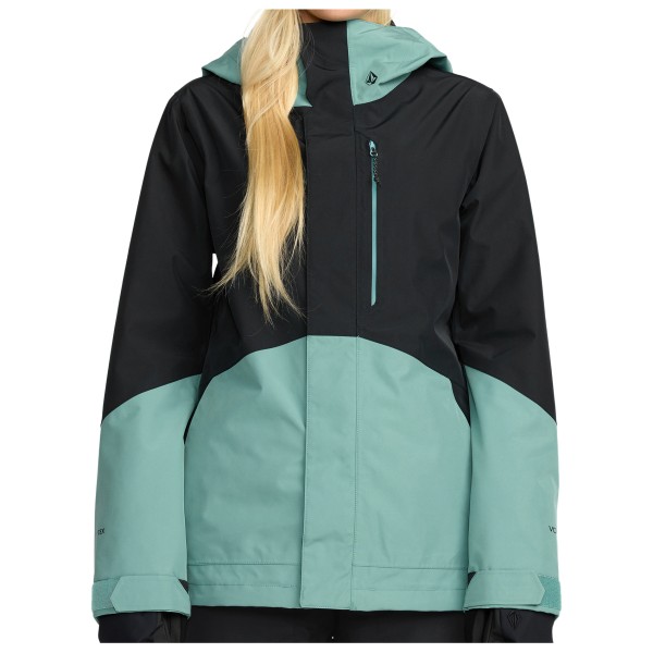 Volcom - Women's V.Co Eras Insulated GORE-TEX Jacket - Skijacke Gr S türkis/schwarz von Volcom
