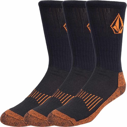 Volcom Workwear 3er Pack Crew Socken (black, 42-46) von Volcom