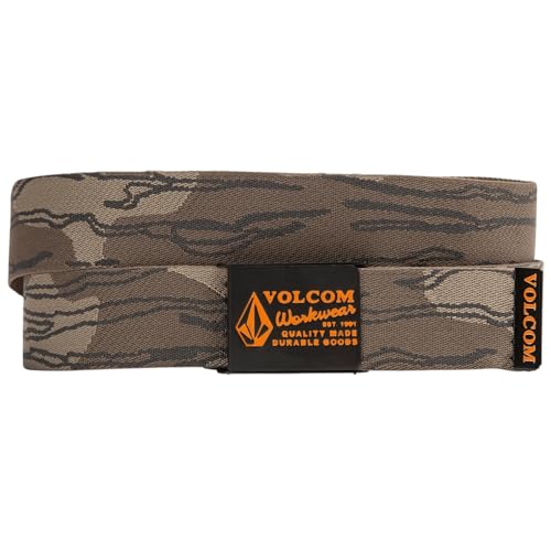 Volcom Workwear Webgürtel – Brindle, camouflage, Einheitsgröße Volcom Workwear Webgürtel – Brindle, camouflage, Einheitsgröße von Volcom