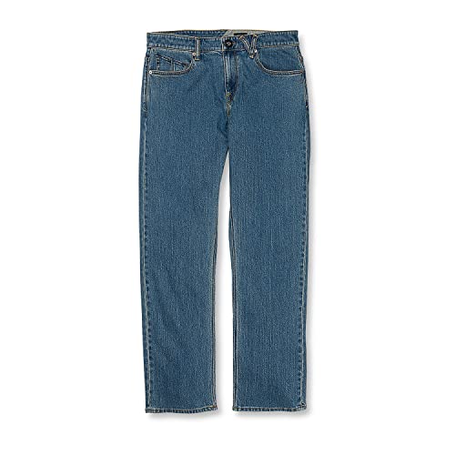 volcom - Solver Jeanshose Aged Indigo Herren – Größe 31/32 – Blau, blau, 31W x 32L volcom - Solver Jeanshose Aged Indigo Herren – Größe 31/32 – Blau, blau, 31W x 32L von Volcom