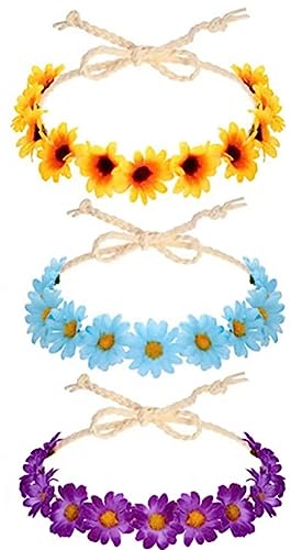 Volicph 3 Stk Blumen Haarband Kranz Party Stirnband Geeignet für Mädchen Party Hochzeit Scenic Spot Beach Urlaub Volicph 3 Stk Blumen Haarband Kranz Party Stirnband Geeignet für Mädchen Party Hochzeit Scenic Spot Beach Urlaub von Volicph