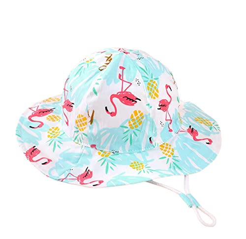 Volicph Baby Sommerhut Mädchen Sonnenhut Kleinkind Strandhut Baby Bucket Hat UPF 50 für Baby Mädchen Säugling Kind Kleinkind von Volicph