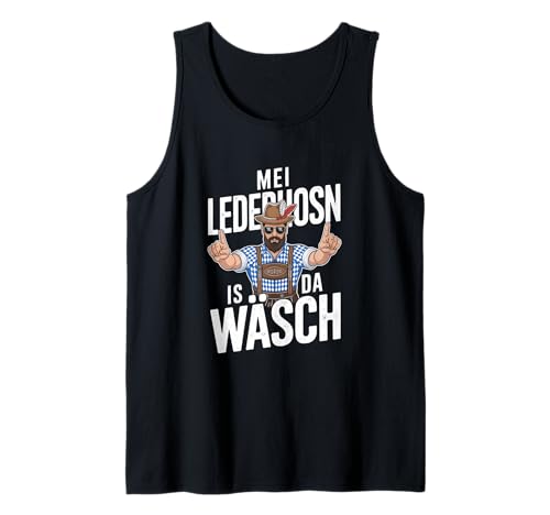 Herren Trachtenshirt Herren Lederhose T-Shirt Herren Trachtenhemd Tank Top von Volkfest Wiesn & Wasn Lederhose und Tracht Frauen