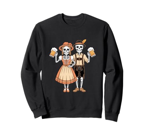 Trachtenshirt Damen & Herren Tracht Passend für Oktoberfest Sweatshirt von Volkfest Wiesn & Wasn Lederhose und Tracht Frauen