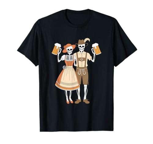 Trachtenshirt Damen & Herren Tracht Passend für Oktoberfest T-Shirt von Volkfest Wiesn & Wasn Lederhose und Tracht Frauen