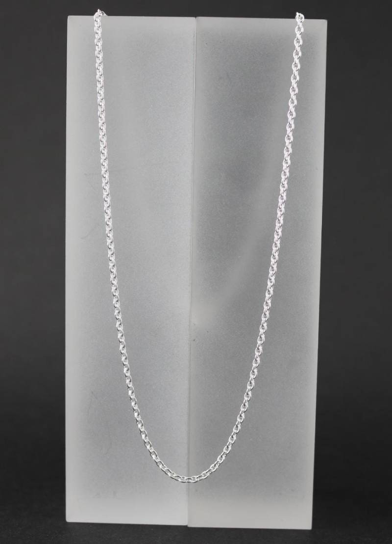 Halskette 925 Sterling Silber Ankerkette 2 Mm | Silberkette Damen Herren Länge Wählbar 45 - 55 cm von VolksJuwelier