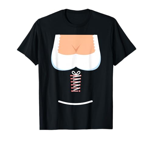 Lustiges Dirndl Dekolleté Trachten Oktoberfest Outfit Wiesn Damen T-Shirt von Volksfest Collection for Oktoberfest, Wiesn & Wasn