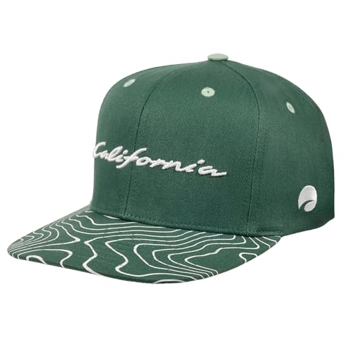 Volkswagen 7TG084300A212 Baseballcap Basecap Baseballkappe Cap, grün, mit dreidimensionalem California Schriftzug von Volkswagen