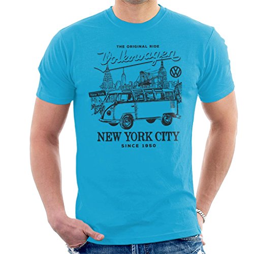 Volkswagen Camper New York City Men's T-Shirt Volkswagen Camper New York City Men's T-Shirt von Volkswagen
