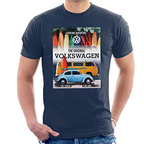 Volkswagen Surfing Adventure Beetle & Camper Men's T-Shirt von Volkswagen