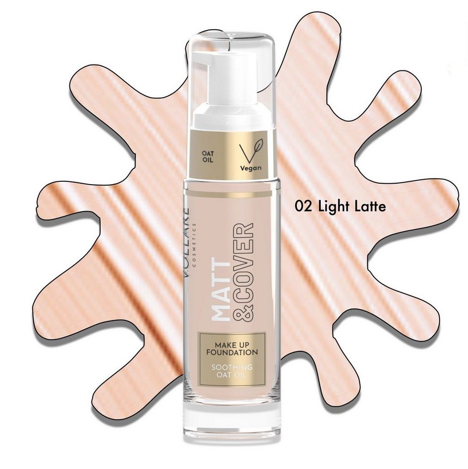Vollarè Cosmetics Foundation Vollarè Cosmetics Make Up Foundation flüssige langanhaltende 24h Vollarè Cosmetics Foundation Vollarè Cosmetics Make Up Foundation flüssige langanhaltende 24h von Vollarè Cosmetics