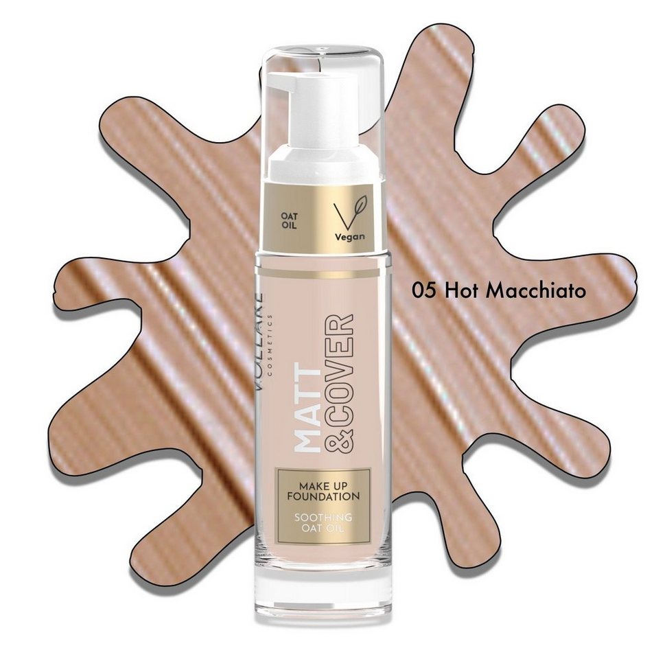 Vollarè Cosmetics Foundation Vollarè Cosmetics Make Up Foundation flüssige langanhaltende 24h Vollarè Cosmetics Foundation Vollarè Cosmetics Make Up Foundation flüssige langanhaltende 24h von Vollarè Cosmetics